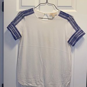 Michael Kors Royal Blue and white